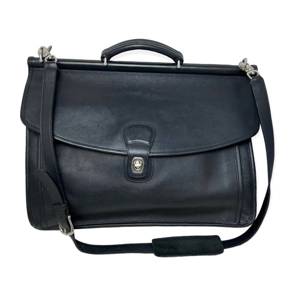 Coach Bags Vintage Coach 5266 Beekman Leather Briefcase Messenger